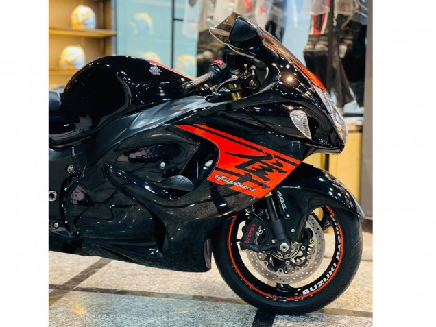 Purchase 2008-2019 Black Red Suzuki GSXR1300 Hayabusa Bike Fairing Kit UK