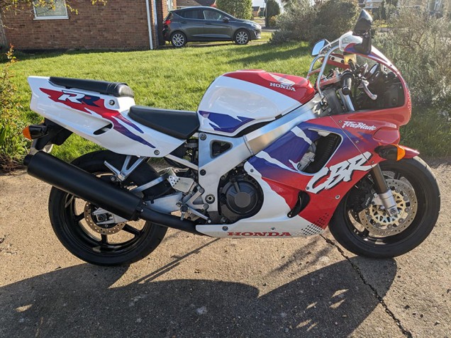 Purchase 1994-1995 Red Blue White Custom Honda CBR900RR 893 Bike Fairings UK