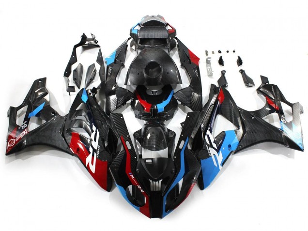 Purchase 2009-2014 Carbon Fiber Style BMW S1000RR Motorcycle Fairings UK