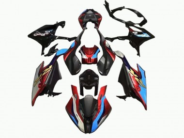 Purchase 2019-2022 Black Blue Red Gold Racing BMW S1000RR Motorcycle Fairings UK