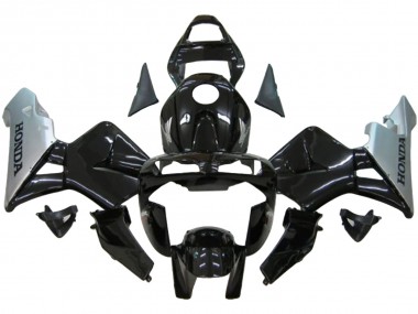 Purchase 2003-2004 Black Silver Honda CBR600RR Motorcycle Fairings UK