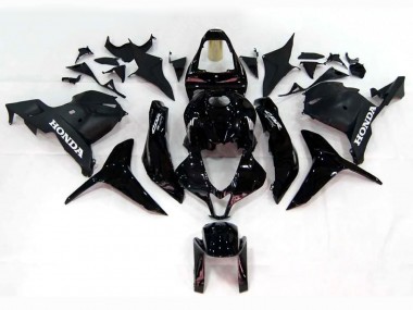 Purchase 2009-2012 Glossy Black Honda CBR600RR Motorcycle Fairings UK