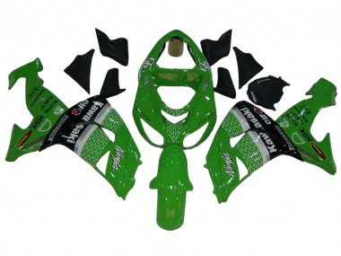 Purchase 2006-2007 Green Black Elf Kawasaki ZX10R Motorcycle Fairings UK