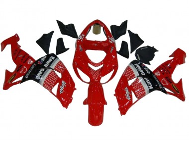 Purchase 2006-2007 Red Black Elf Kawasaki ZX10R Motorcycle Fairings UK