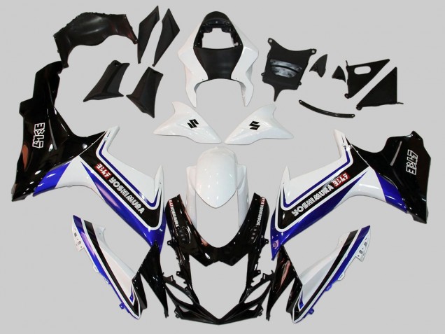 Purchase 2011-2024 Blue Black White Suzuki GSXR 600/750 Motorcycle Fairings UK