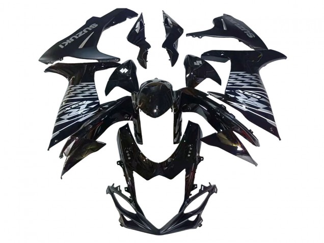 Purchase 2011-2024 Black Silver Suzuki GSXR 600/750 Motorcycle Fairings UK