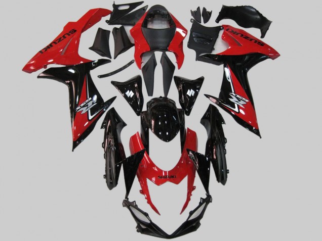 Purchase 2011-2024 Black Red Suzuki GSXR 600/750 Motorcycle Fairings UK