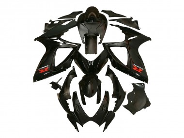 Purchase 2006-2007 Glossy Black Suzuki GSXR 600/750 Motorcycle Fairings UK