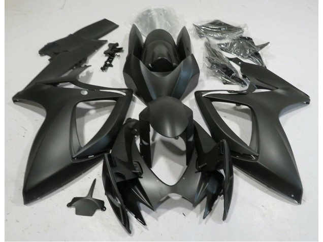 Purchase 2006-2007 Matte Black Suzuki GSXR 600/750 Motorcycle Fairings UK