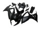 Purchase 2006-2007 Matte Black Suzuki GSXR 600/750 Motorcycle Fairings UK