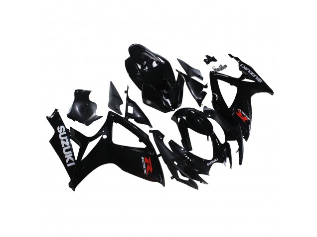 Purchase 2006-2007 Glossy Black Suzuki GSXR 600/750 Motorcycle Fairings UK