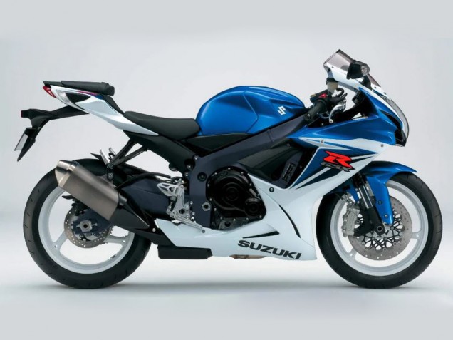 Purchase 2011-2024 Blue White Suzuki GSXR 600/750 Motorcycle Fairings UK