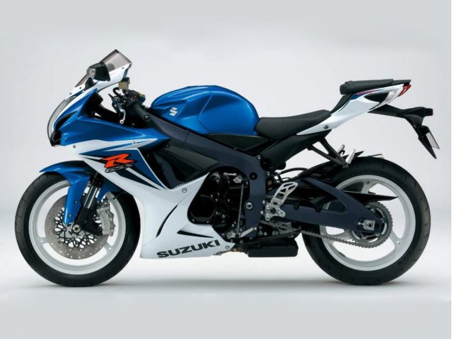 Purchase 2011-2024 Blue White Suzuki GSXR 600/750 Motorcycle Fairings UK