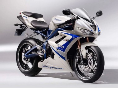 Purchase 2006-2008 Blue White Triumph Daytona 675 Motorcycle Fairings UK