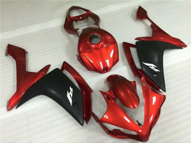 Purchase 2007-2008 Red Black Yamaha YZF R1 Motorcycle Fairings UK