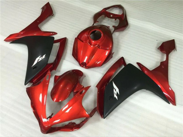 Purchase 2007-2008 Red Black Yamaha YZF R1 Motorcycle Fairings UK