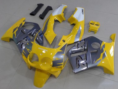 Purchase 1988-1989 Grey Yellow Honda CBR250RR MC19 Motorbike Fairing Kits UK