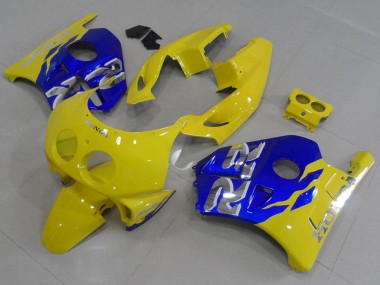 Purchase 1991-1998 Yellow Blue Honda CBR250RR MC22 Motorbike Fairing Kits UK