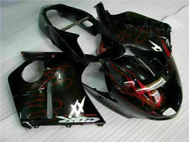 Purchase 1996-2007 Red Flame Honda CBR1100XX Motorcycle Bodywork UK