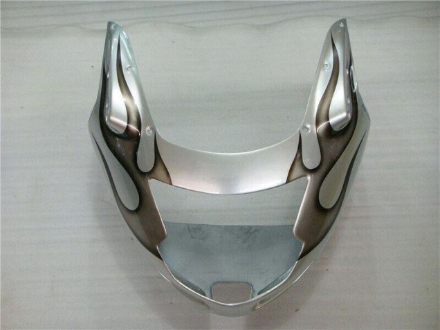 Purchase 1996-2007 Flame Silver Grey Honda CBR1100XX Motorcycle Fairings Kits UK