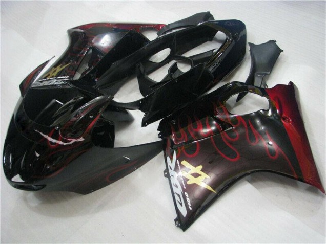 Purchase 1996-2007 Red Flame Honda CBR1100XX Motor Fairings UK