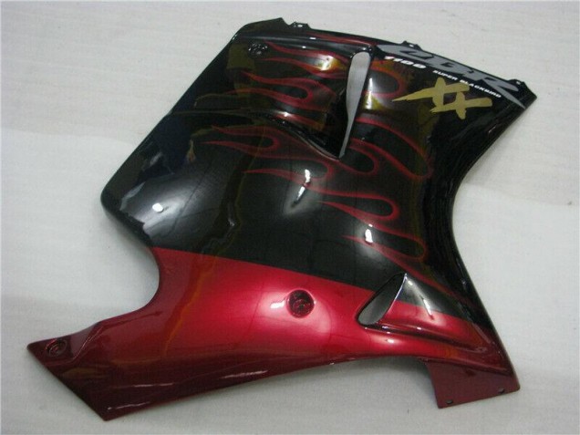 Purchase 1996-2007 Red Flame Honda CBR1100XX Motor Fairings UK