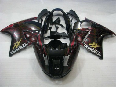 Purchase 1996-2007 Red Flame Honda CBR1100XX Motor Fairings UK