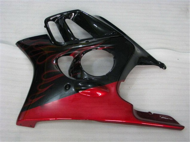 Purchase 1995-1998 Black Red Flame Honda CBR600 F3 Bike Fairings UK