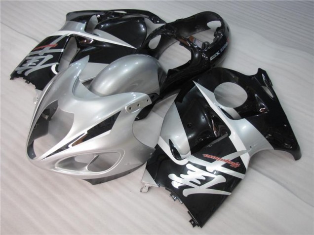 Purchase 1996-2007 Silver Black Suzuki GSXR 1300 Hayabusa Motorcycle Fairing Kits UK