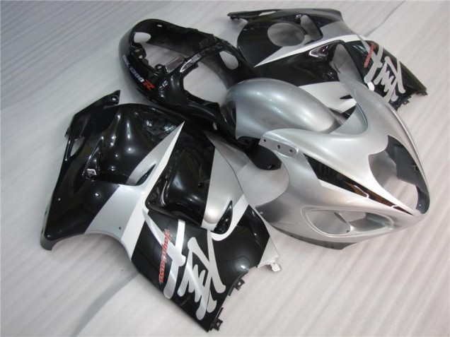 Purchase 1996-2007 Silver Black Suzuki GSXR 1300 Hayabusa Motorcycle Fairing Kits UK