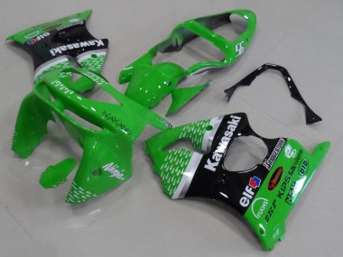 Purchase 1998-1999 Green Black Kawasaki ZX6R Motorbike Fairing UK