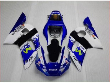 Purchase 1998-2002 Blue Green White Yamaha YZF R6 Motorbike Fairing UK