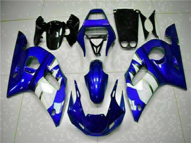 Purchase 1998-2002 Blue Yamaha YZF R6 Motorcycle Fairing Kits UK