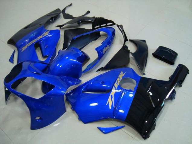 Purchase 2000-2001 Blue Black Kawasaki ZX12R Bike Fairing Kit UK