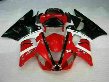 Purchase 2000-2001 Red Yamaha YZF R1 Motorcycle Fairings Kit UK