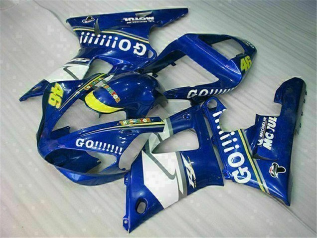 Purchase 2000-2001 Blue Yamaha YZF R1 Motor Bike Fairings UK