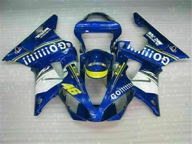 Purchase 2000-2001 Blue Yamaha YZF R1 Motor Bike Fairings UK