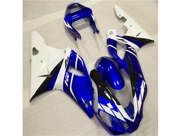 Purchase 2000-2001 White Blue Yamaha YZF R1 Motorcylce Fairings UK