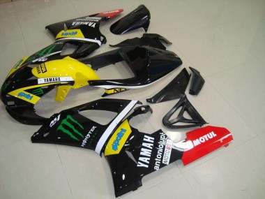 Purchase 2000-2001 Yellow Monster Yamaha YZF R1 Motorbike Fairings UK