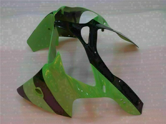 Purchase 2000-2002 Green Black Kawasaki ZX6R Motorcycle Fairings UK