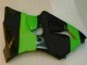 Purchase 2000-2002 Green Black Kawasaki ZX6R Motorcycle Fairings UK