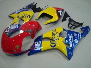 Purchase 2000-2002 Red Yellow Blue Corona Race Suzuki GSXR 1000 Motorbike Fairings UK