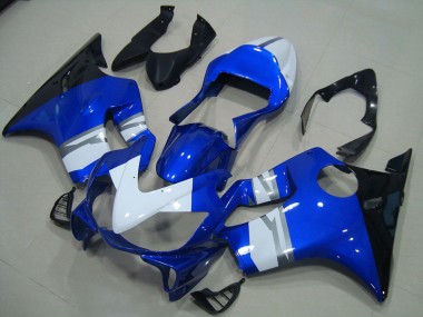 Purchase 2001-2003 White Blue Black Honda CBR600 F4i Bike Fairing Kit UK