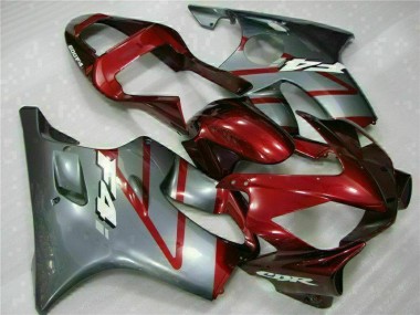 Purchase 2001-2003 Red Silver Honda CBR600 F4i Moto Fairings UK