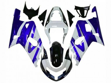 Purchase 2001-2003 Blue White Suzuki GSXR 600/750 Motorcylce Fairings UK