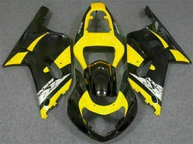 Purchase 2001-2003 Yellow Black Suzuki GSXR 600/750 Motorcycle Replacement Fairings UK