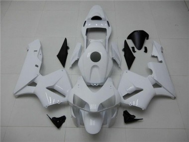 Purchase 2003-2004 Glossy White Honda CBR600RR Motorcycle Fairings Kit UK