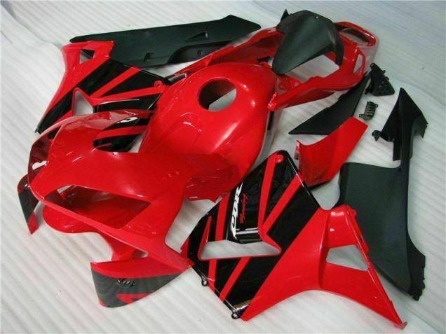 Purchase 2003-2004 Red Black Honda CBR600RR Motorcycle Fairing Kit UK