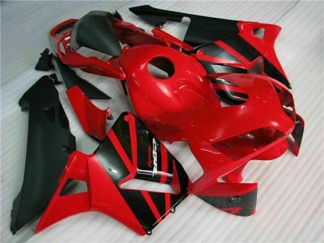 Purchase 2003-2004 Red Black Honda CBR600RR Motorcycle Fairing Kit UK