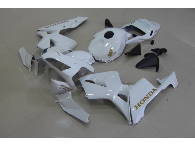 Purchase 2003-2004 White Gold Honda CBR600RR Replacement Fairings UK